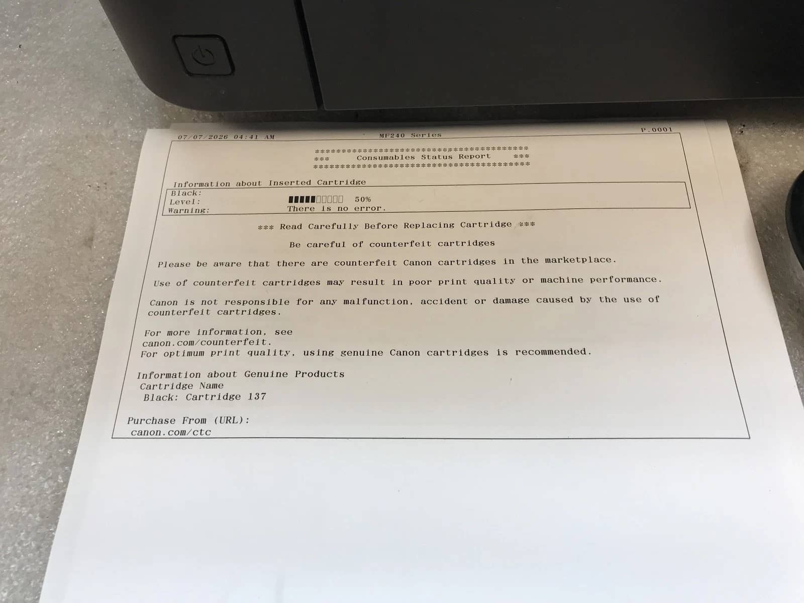 Canon imageCLASS MF249dw Printers New