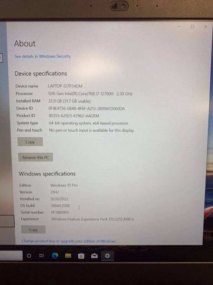 Lenovo ThinkPad T15p Computers