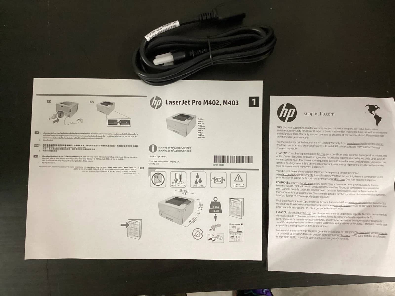 HP LaserJet Pro M402dn Printers New