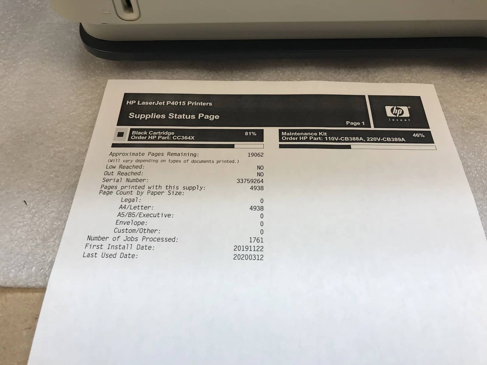 HP cb509a Printers Refurbished - Excellent