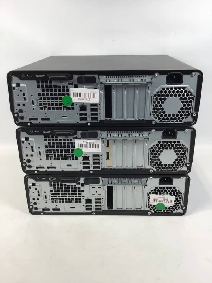 HP EliteDesk 800 G4 SFF Computers 256GB DDR4 Refurbished - Excellent