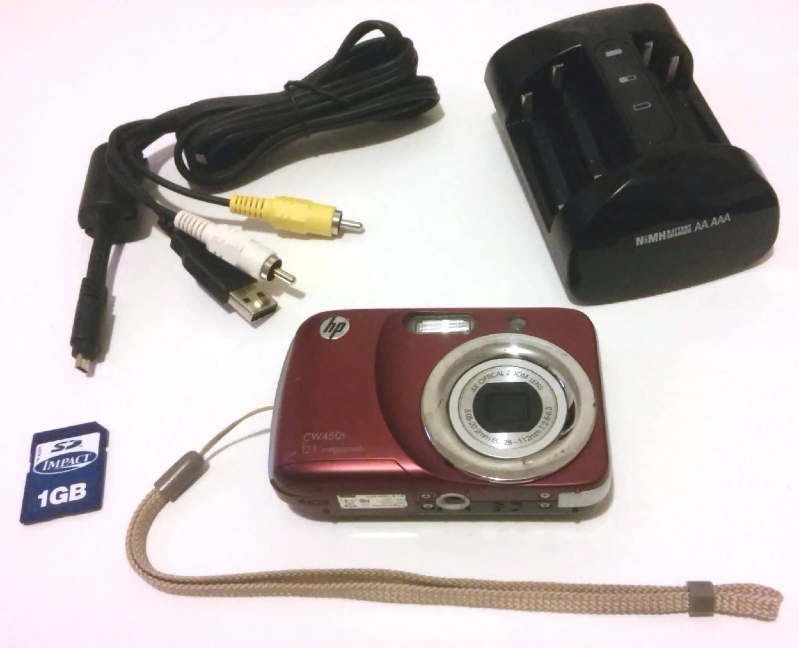 HP CW450T Digital Cameras Blue Used - Very Good Body Only