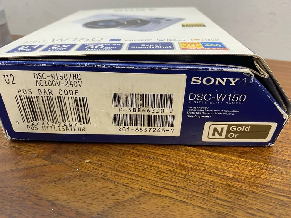 Sony Cyber Shot DSC-W150 Digital Cameras Red New Body Only