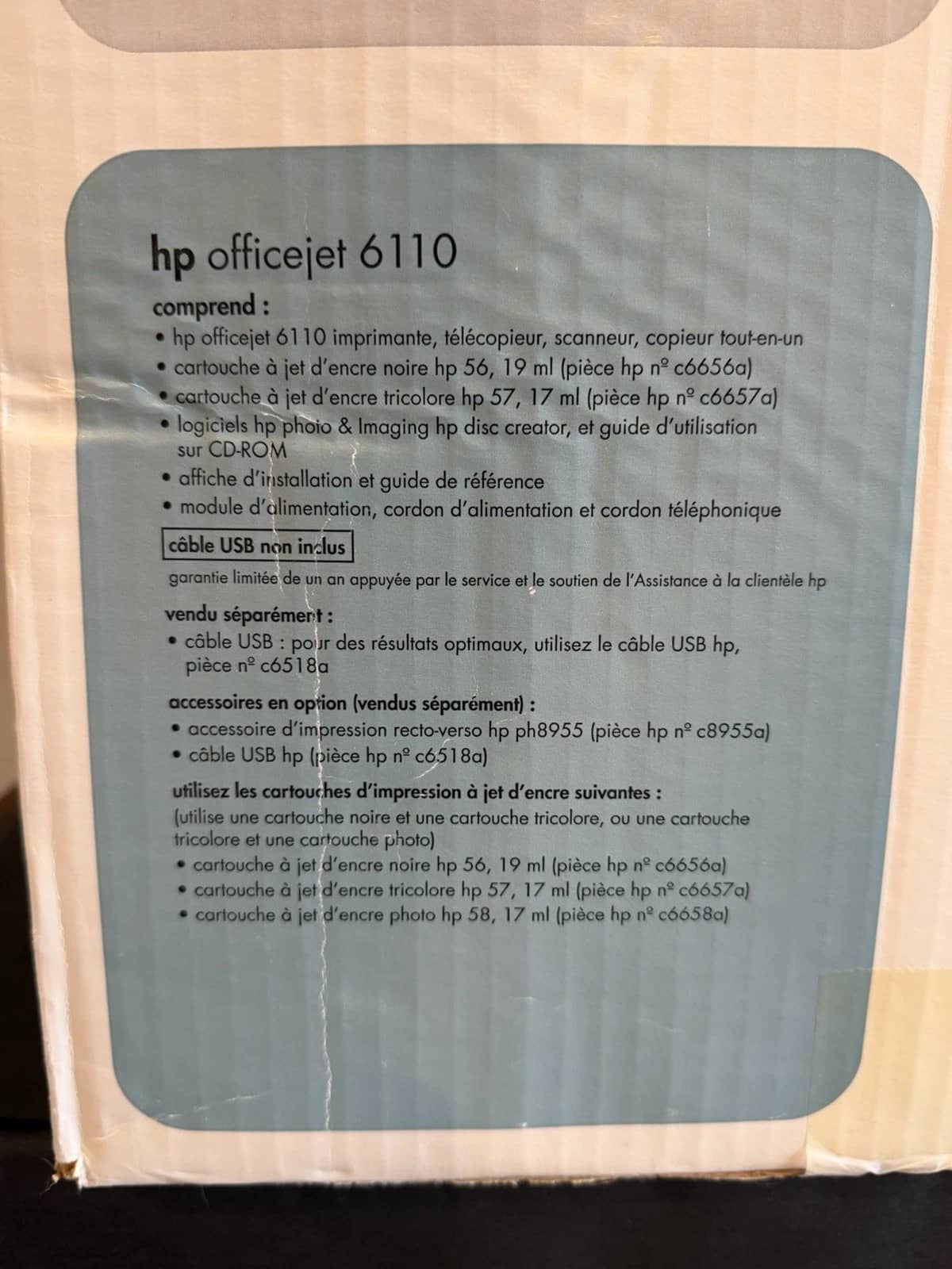 HP OfficeJet 6110 Printers Open-Box Excellent
