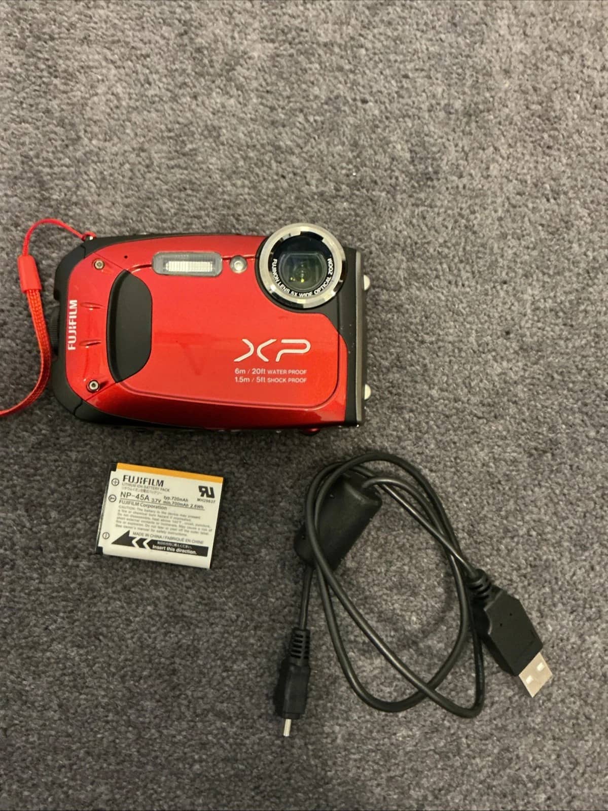 Fujifilm FinePix XP60 Digital Cameras Red New Body Only