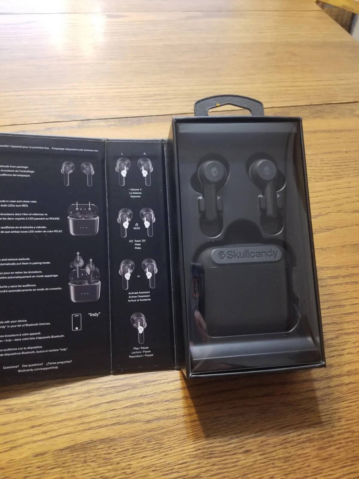 Skullcandy Indy True Headphones & Earbuds Black New