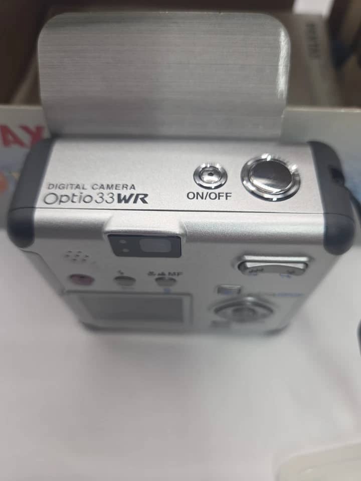 Pentax Optio 33WR Digital Cameras Silver Used - Good Body Only