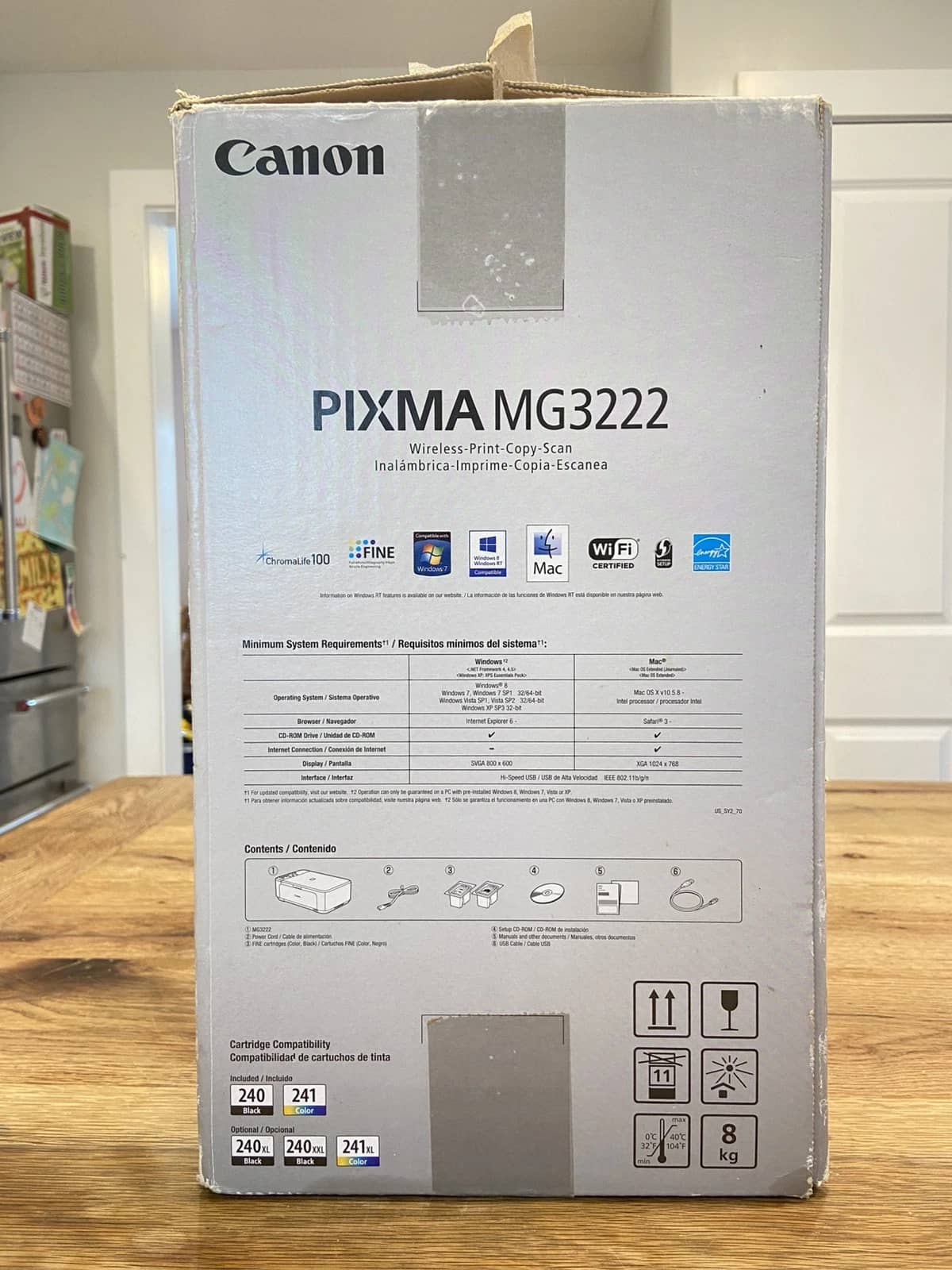 Canon Pixma MG3222 Printers New
