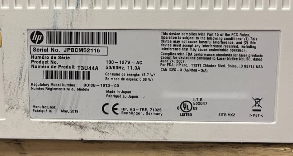 HP M751 Printers Used - Good