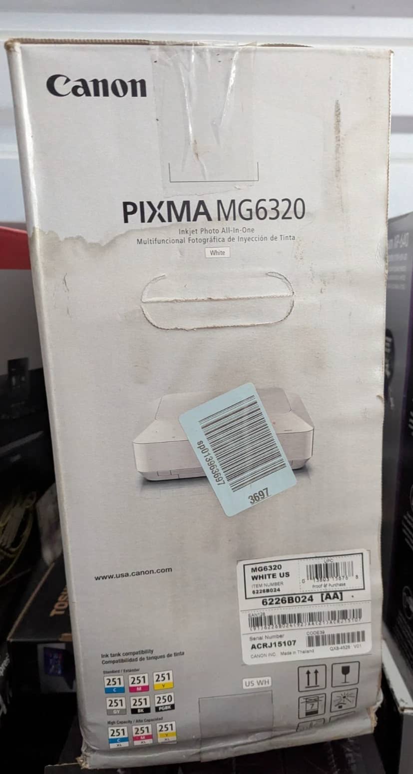 Canon MG6320 Printers New