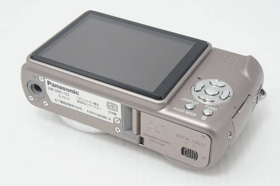 Panasonic LUMIX TZ3 Digital Cameras Black New Body Only
