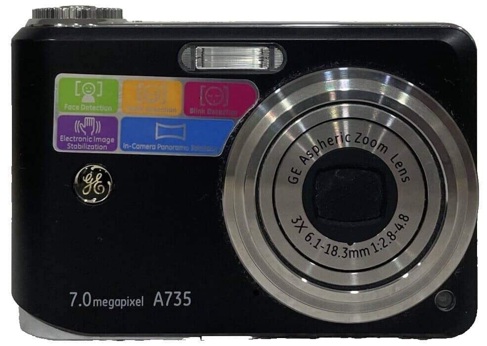 GE Smart Series A730 Digital Cameras Black New Body Only