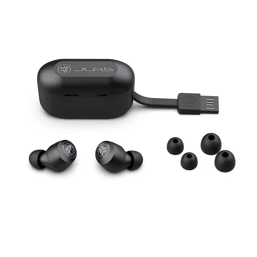 JLab GOAIR Headphones & Earbuds Black New