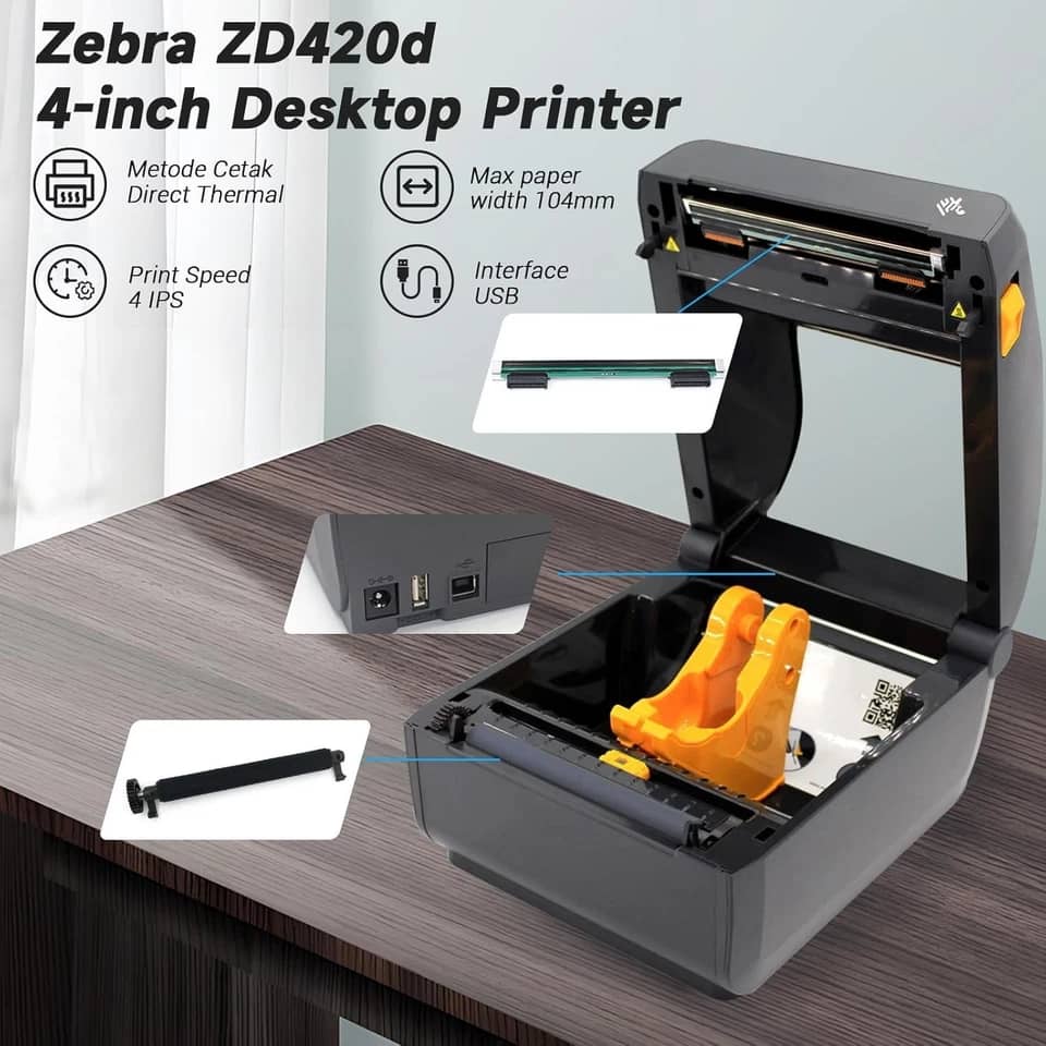 Zebra ZD420d Printers New