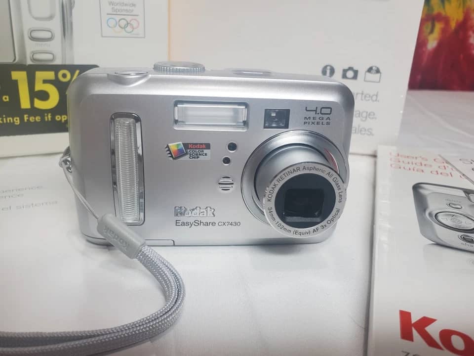 Kodak cx7430 Digital Cameras Silver Used - Good Body Only