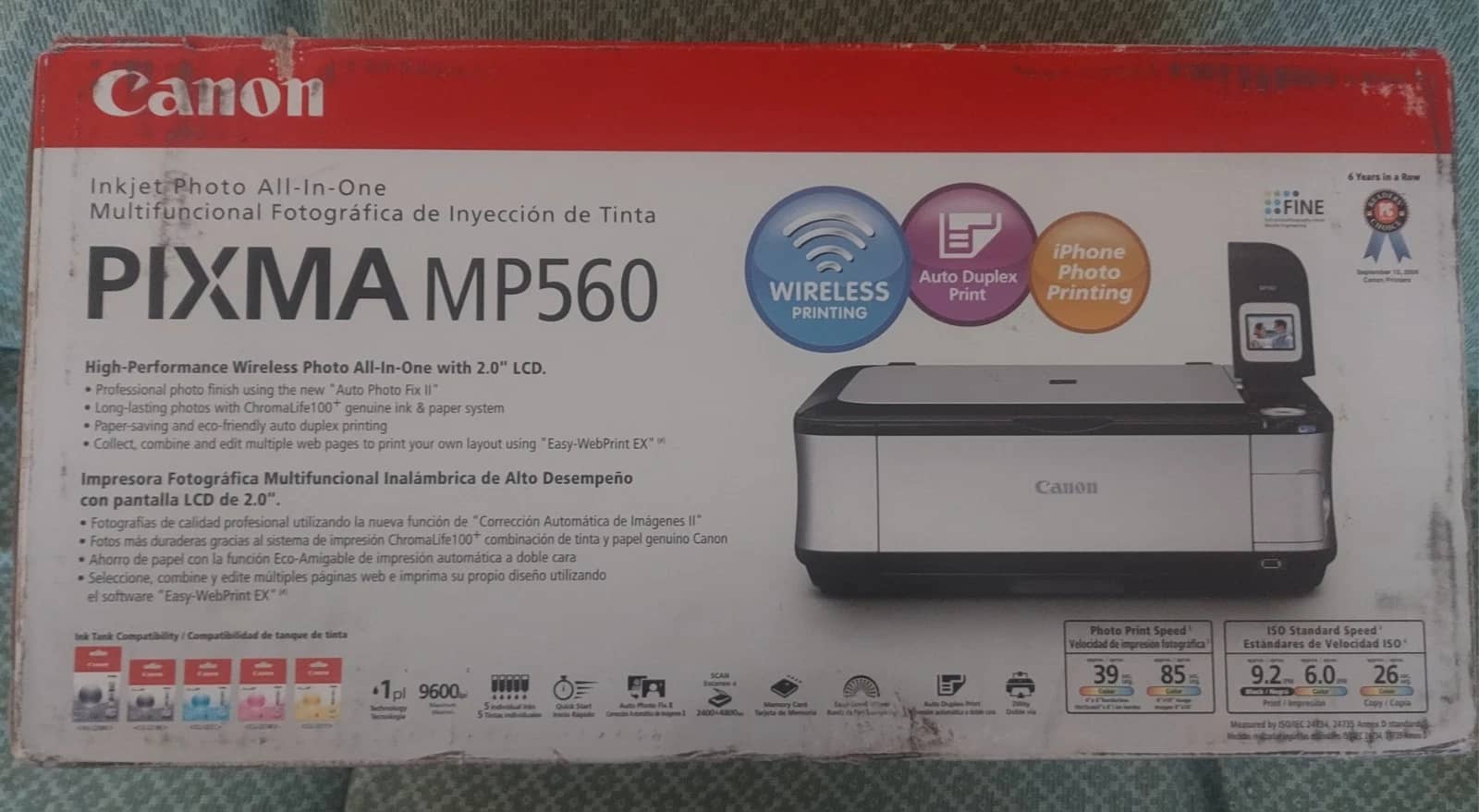 Canon PIXMA MP560 Printers New