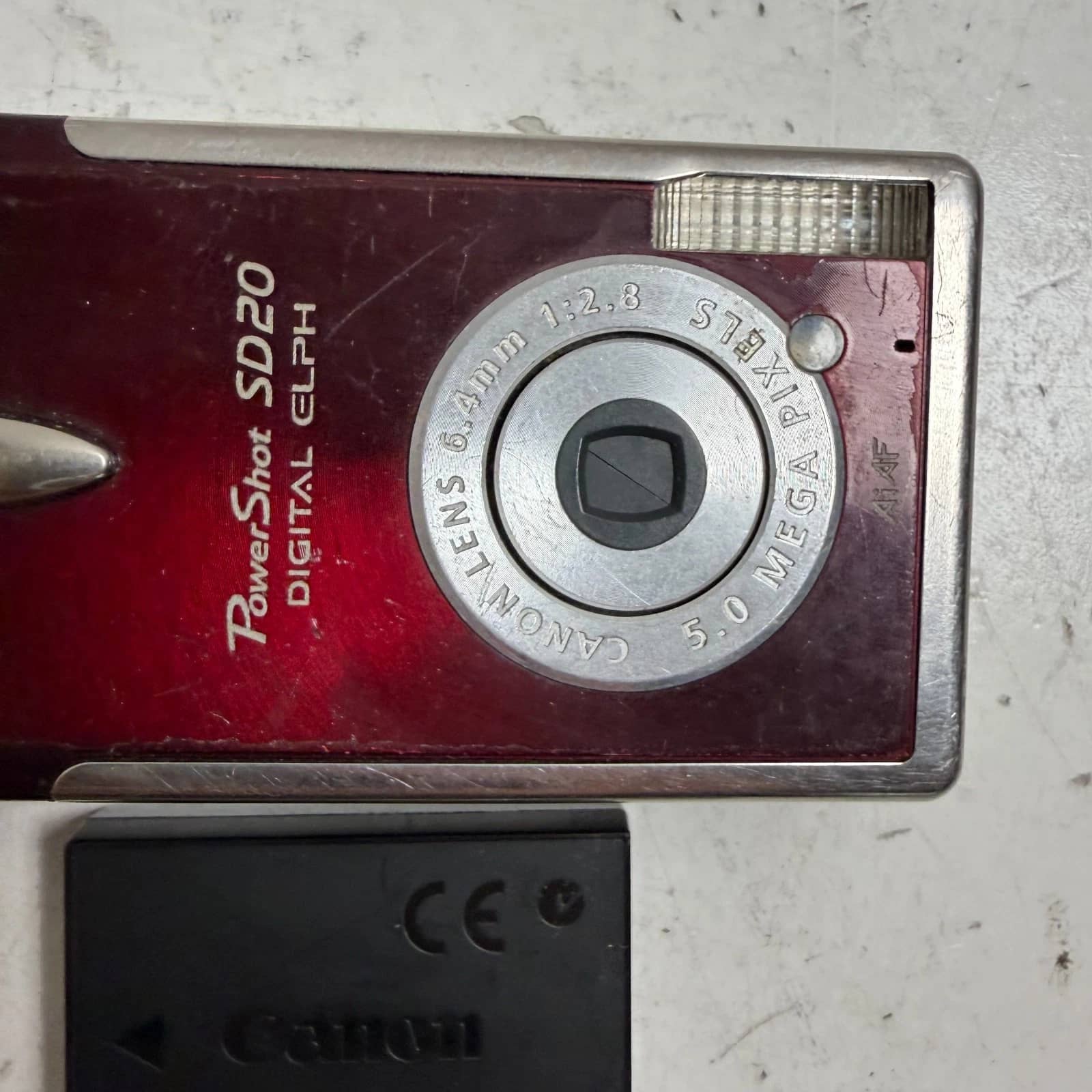 Canon PowerShot SD20 Digital Cameras Silver Used - Good Body Only