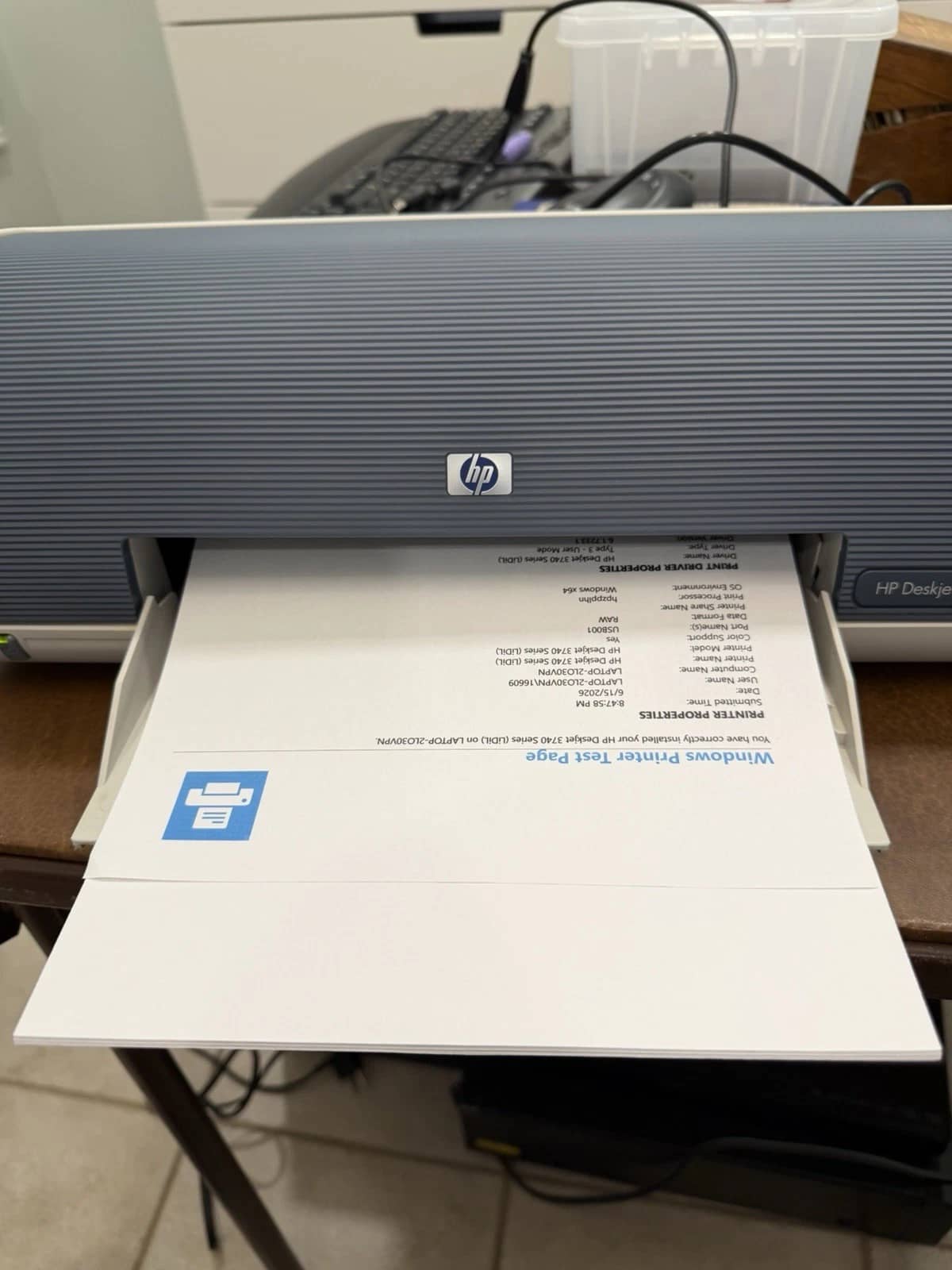 HP Deskjet 3745v Printers Used - Good