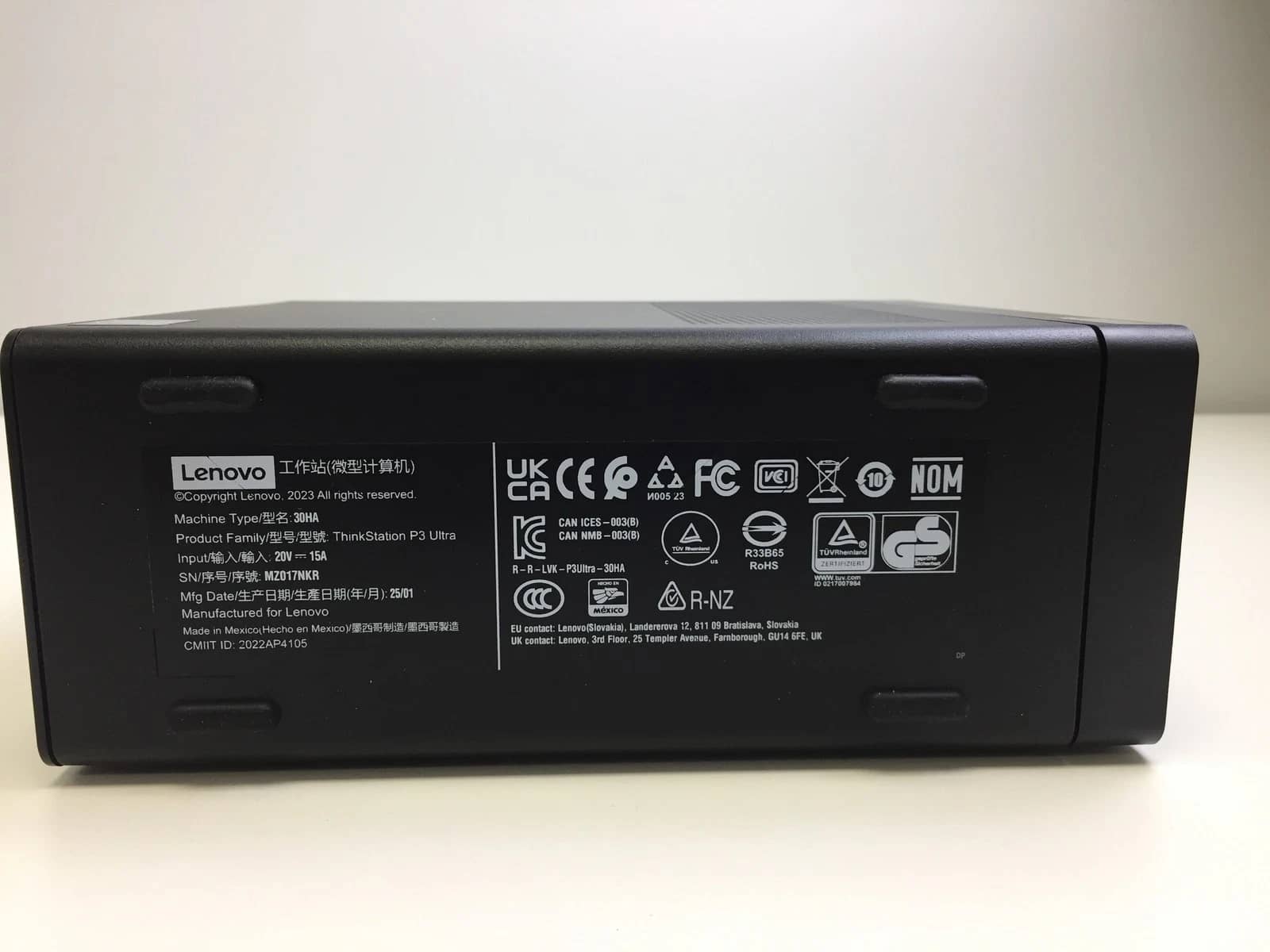 Lenovo ThinkStation P3 Computers New