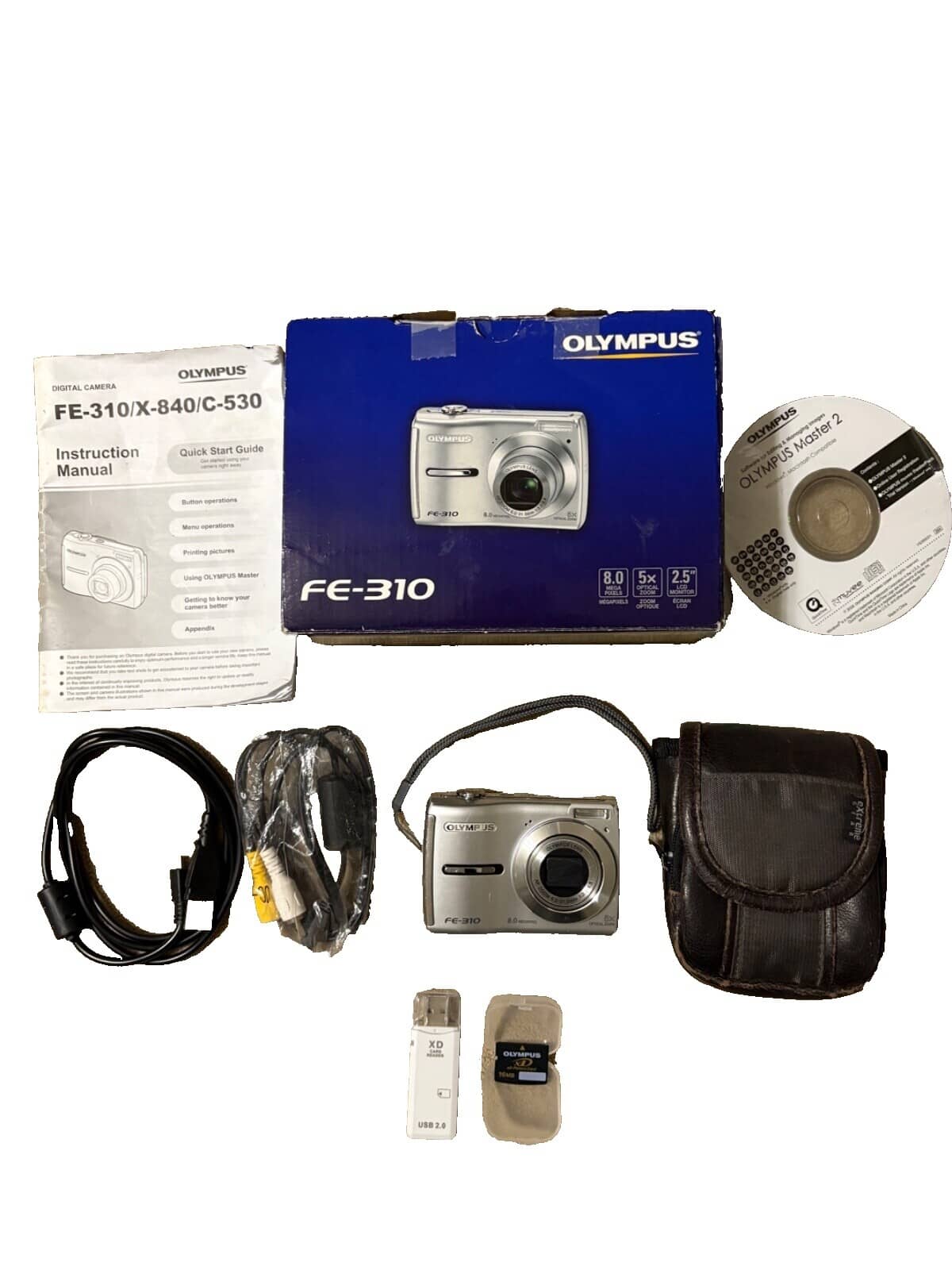 OM SYSTEM FE-46 Digital Cameras Black New Body Only