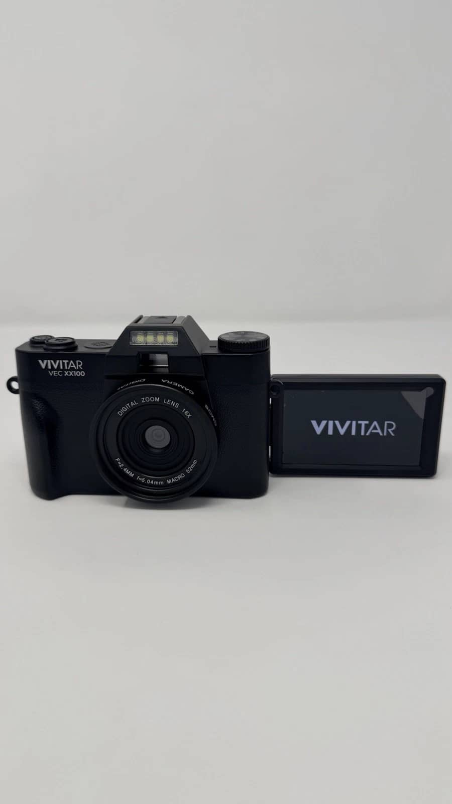 Vivitar VEC XX100 Digital Cameras Black Open-Box Excellent Body Only