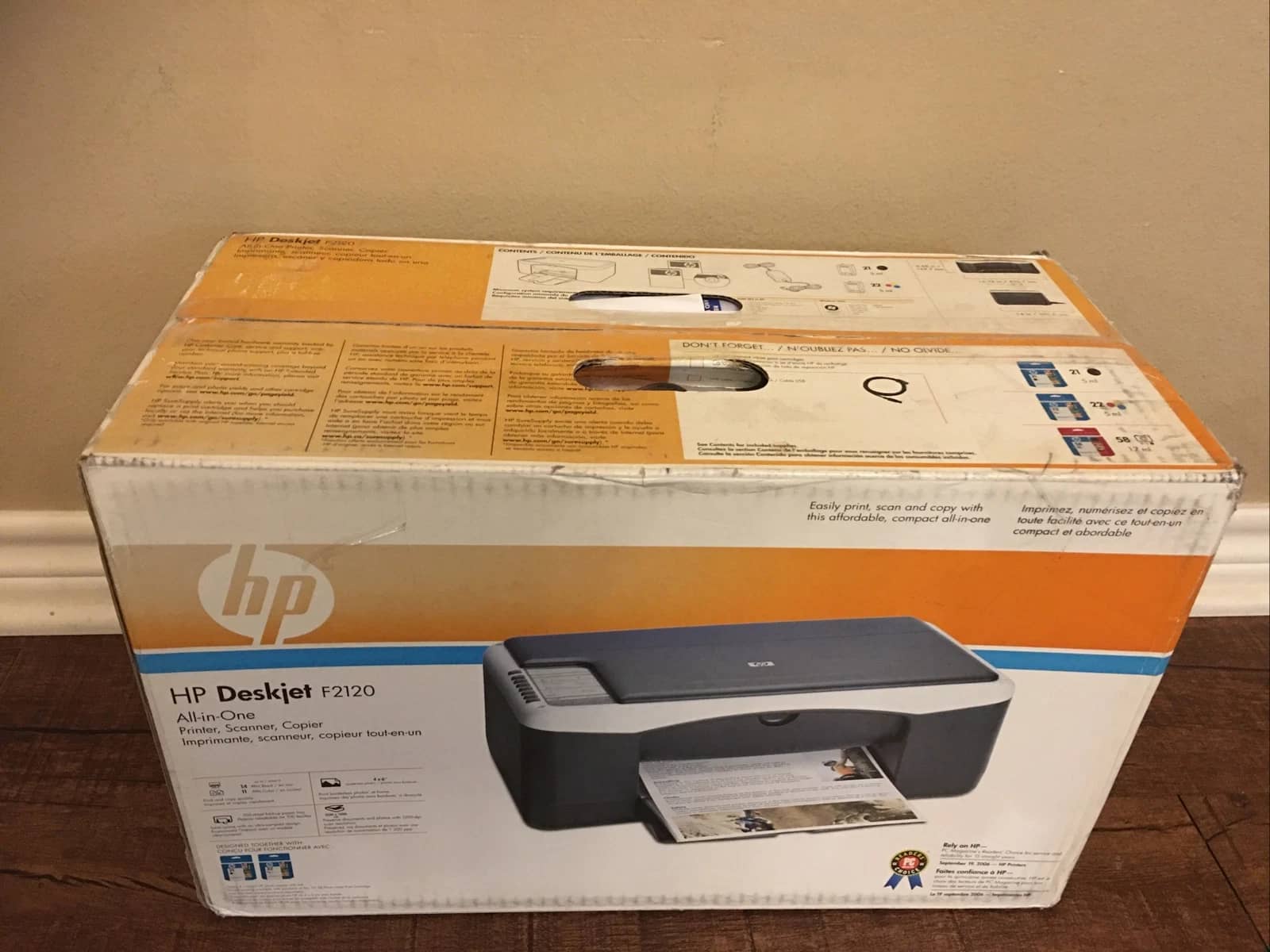 HP Deskjet F2120 Printers Open-Box Excellent