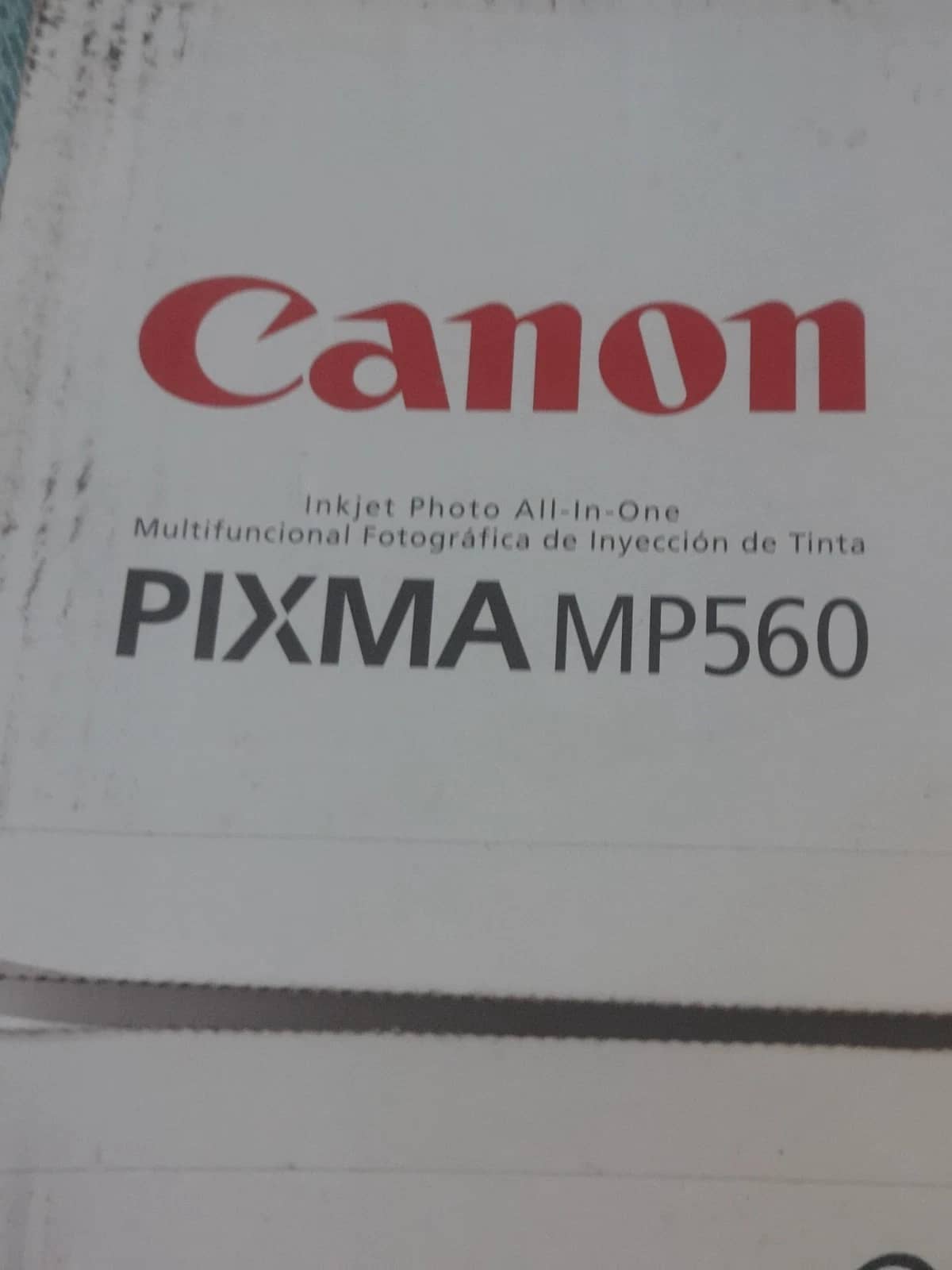 Canon PIXMA MP560 Printers New