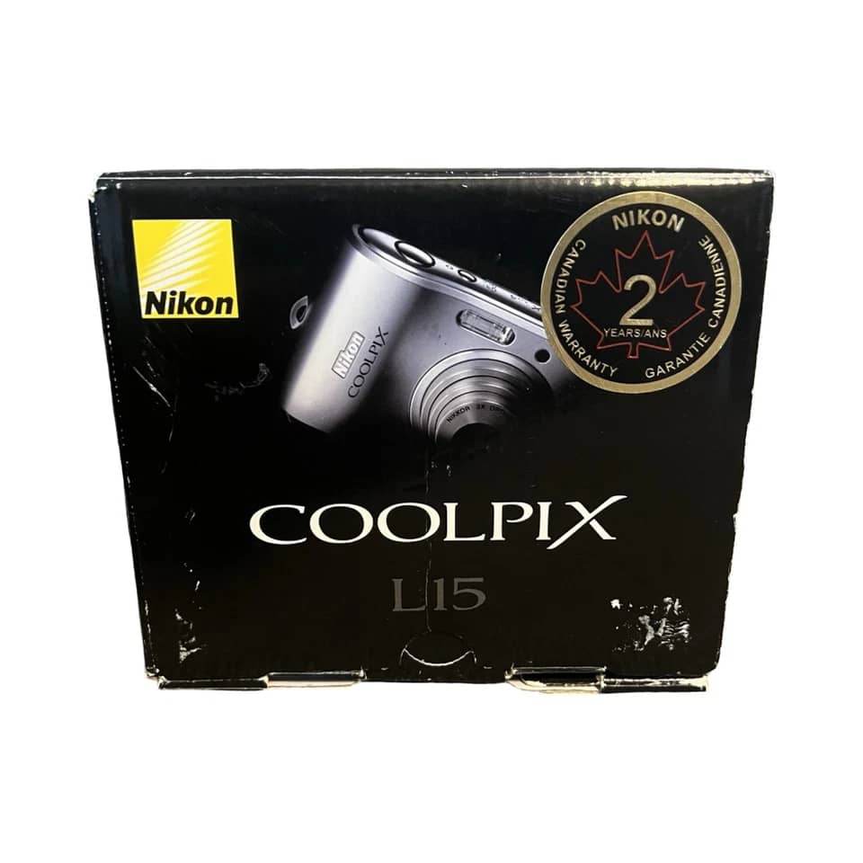 Nikon COOLPIX L15 Digital Cameras Silver New Body Only