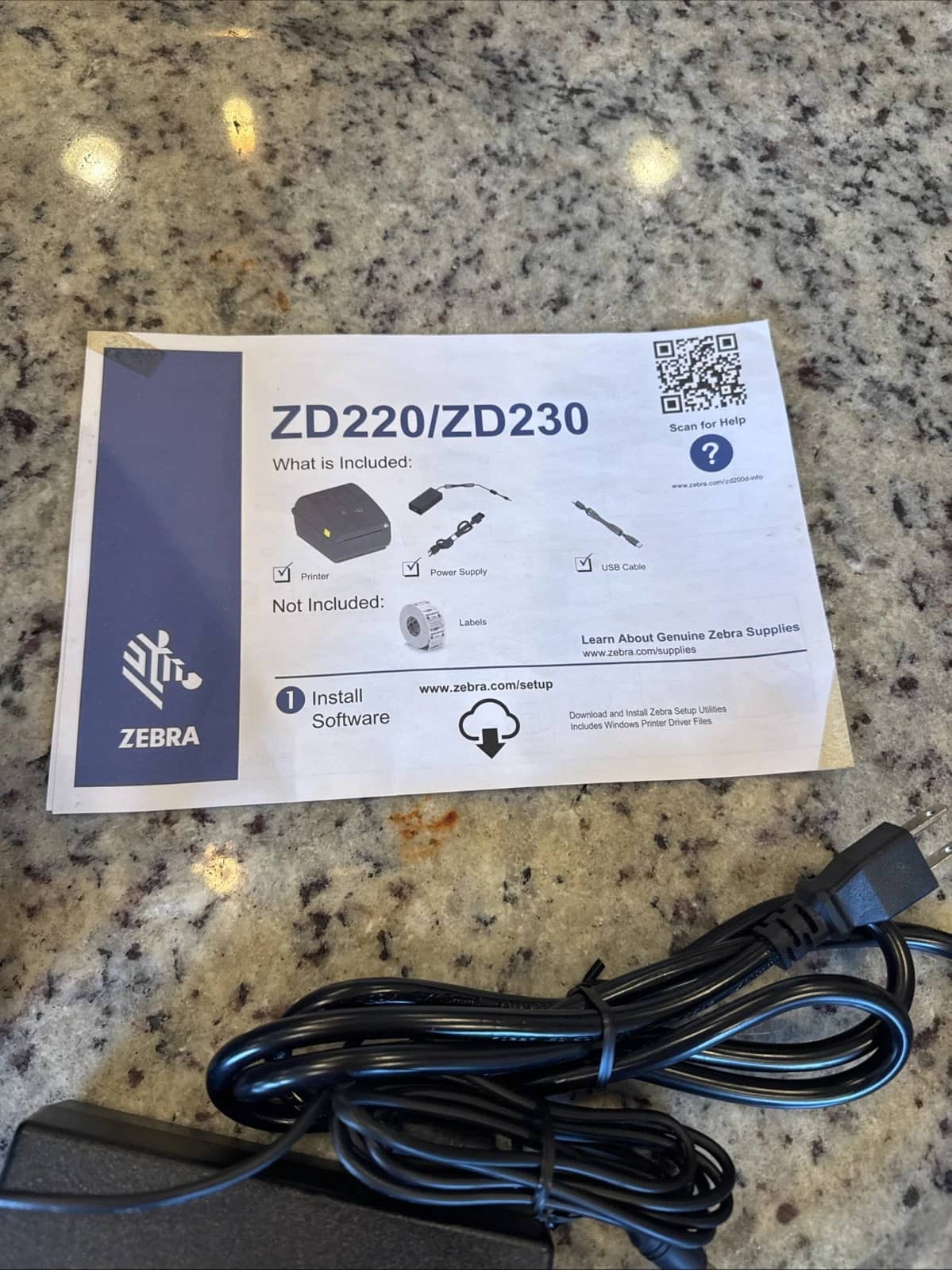 Zebra ZD230 Printers New