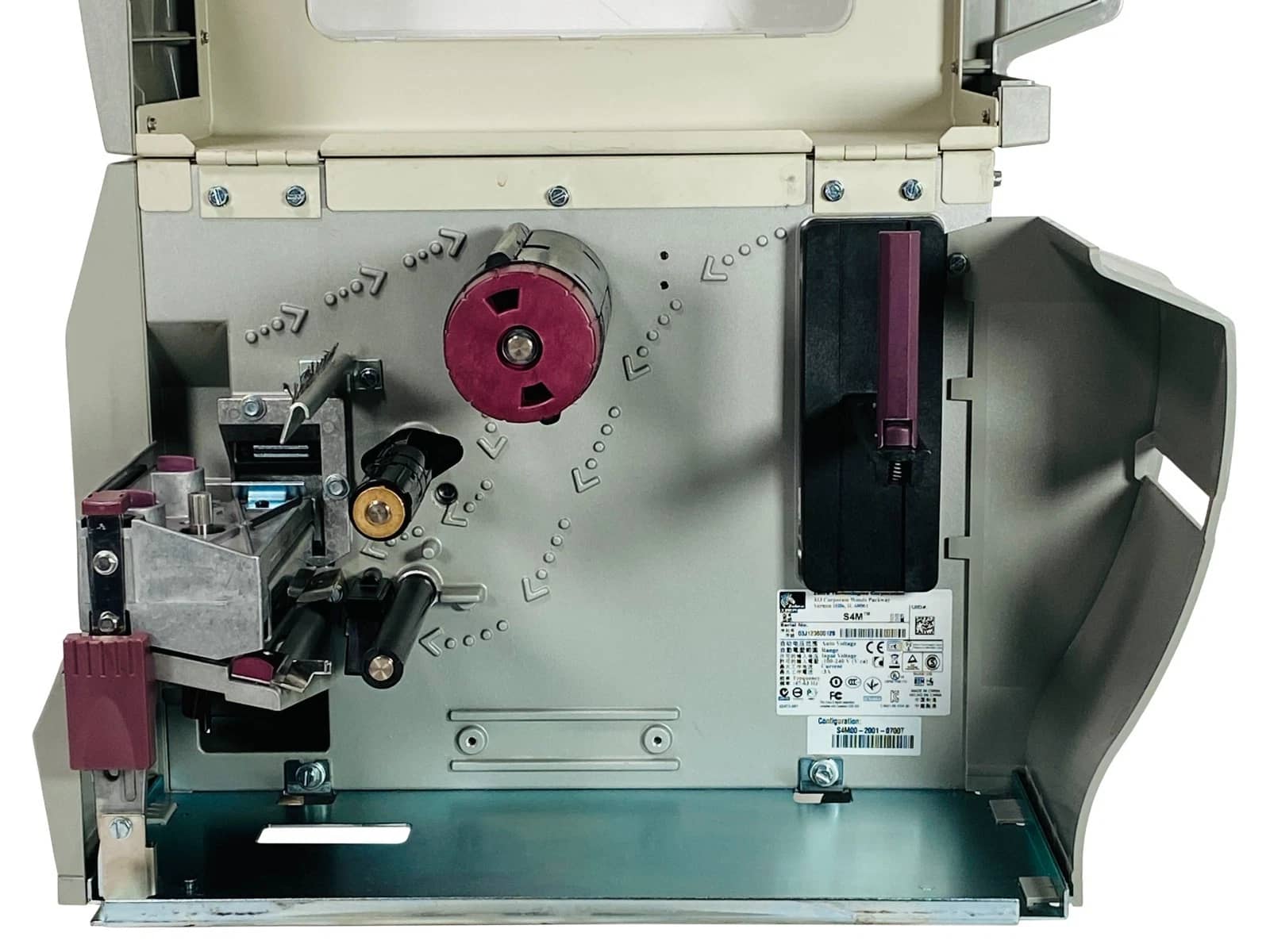 Zebra Stripe S4M Printers New