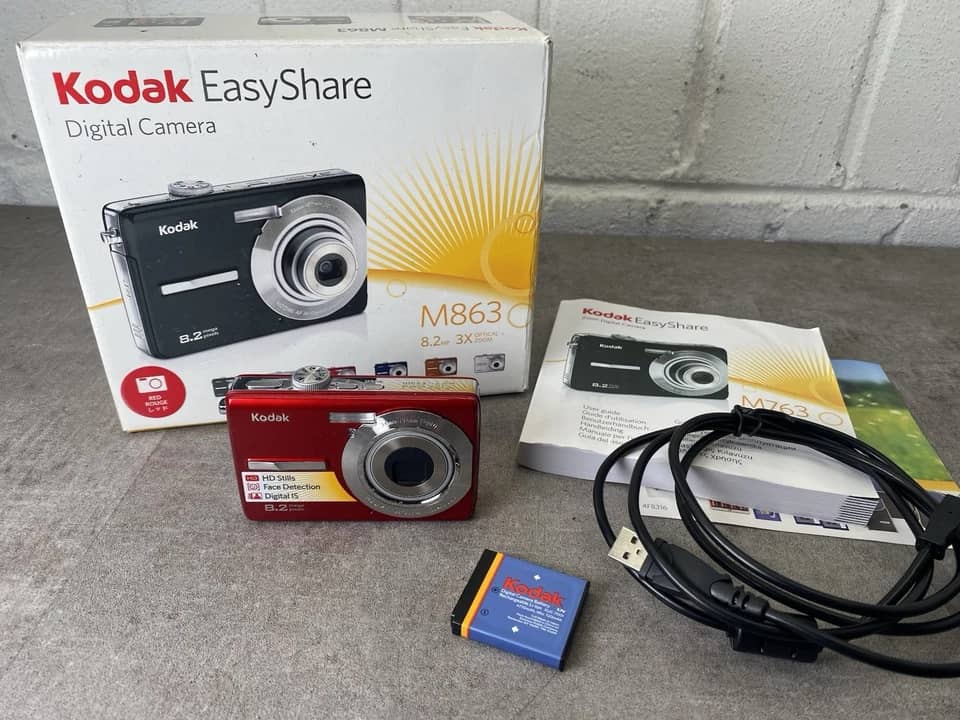 Kodak M863 Digital Cameras Silver New Body Only