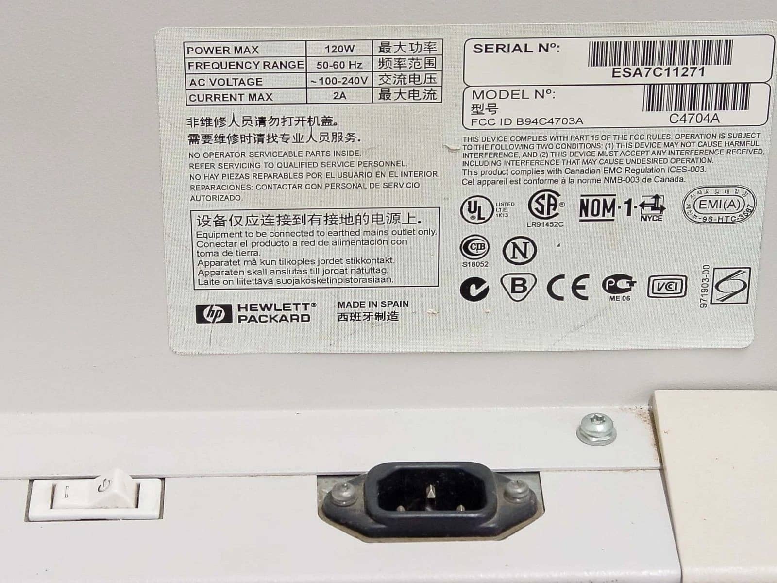 HP DesignJet 2500CP Printers For parts or not working