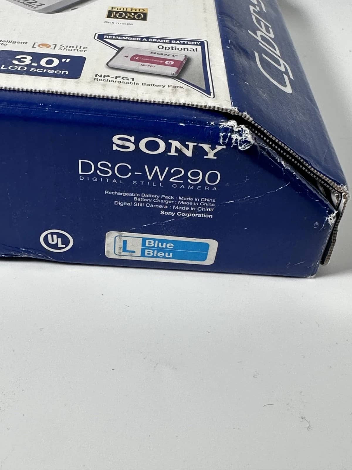 Sony Cyber-shot DSC-W290 Digital Cameras Black Used - Good Body Only