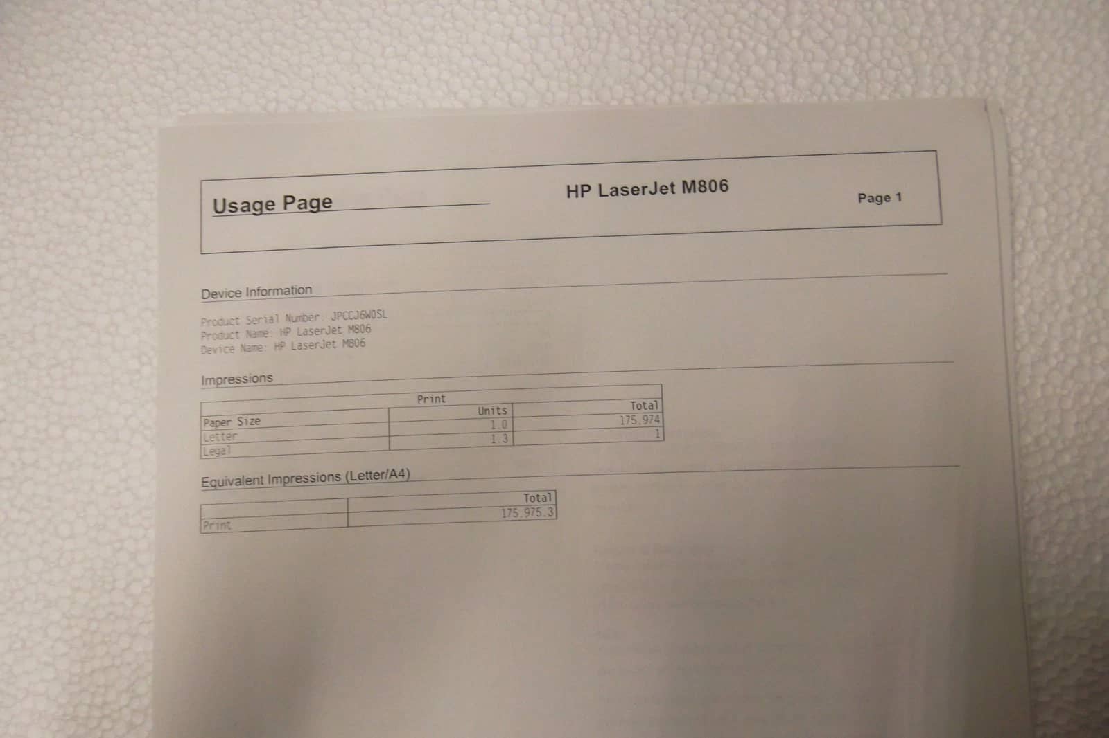 HP M806X, M806X+ Printers Used - Good