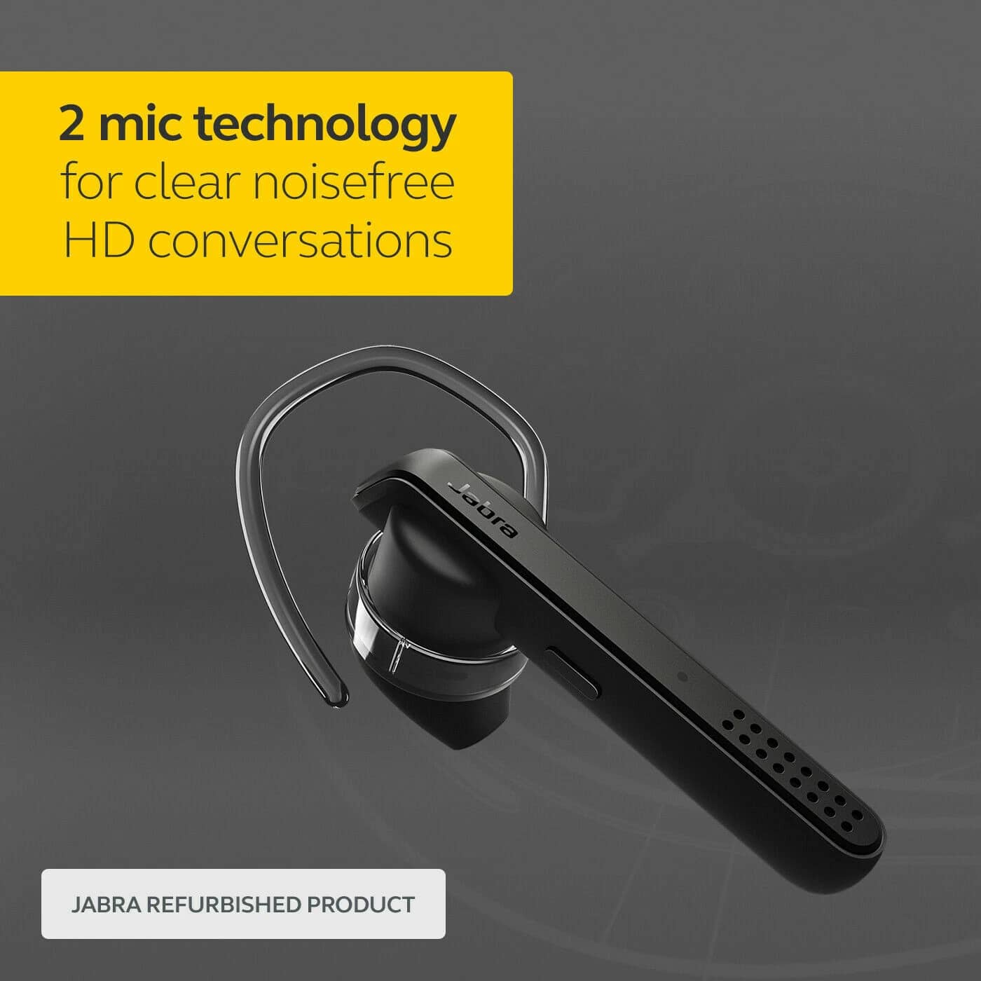 Jabra Talk 45 Headphones & Earbuds Black Open-Box Excellent