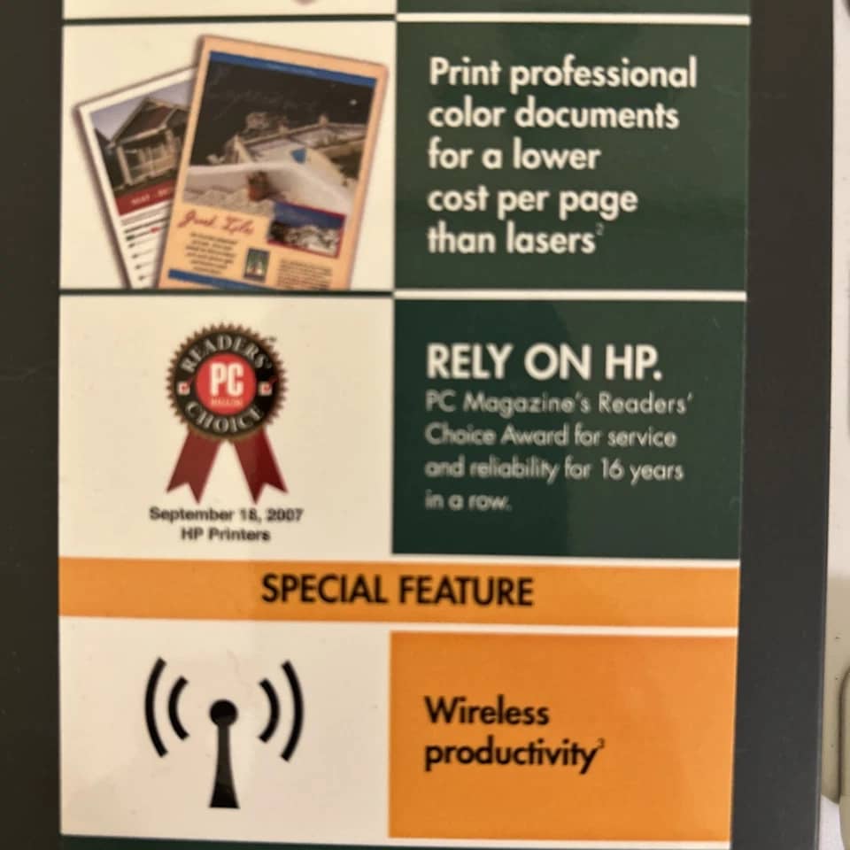 HP OfficeJet J4680 Printers New