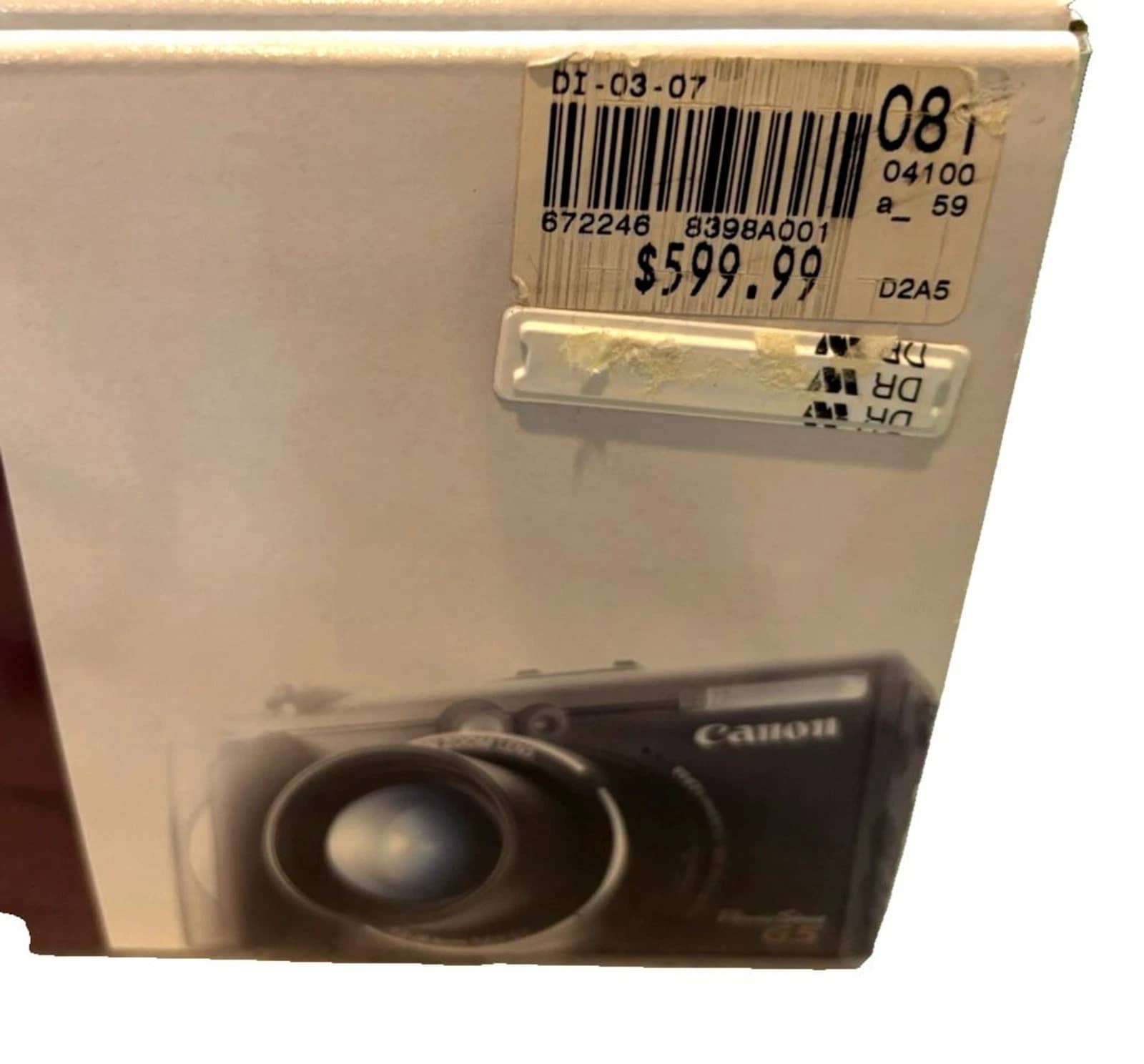 Canon PowerShot G5 Digital Cameras Black Open-Box Excellent Body Only