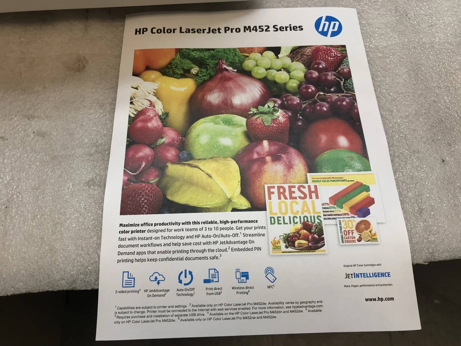 HP Color LaserJet Pro M452dn CF389A Printers Used - Good