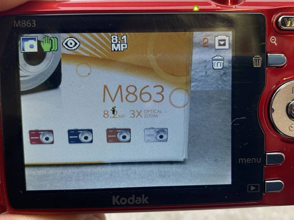 Kodak M863 Digital Cameras Silver New Body Only