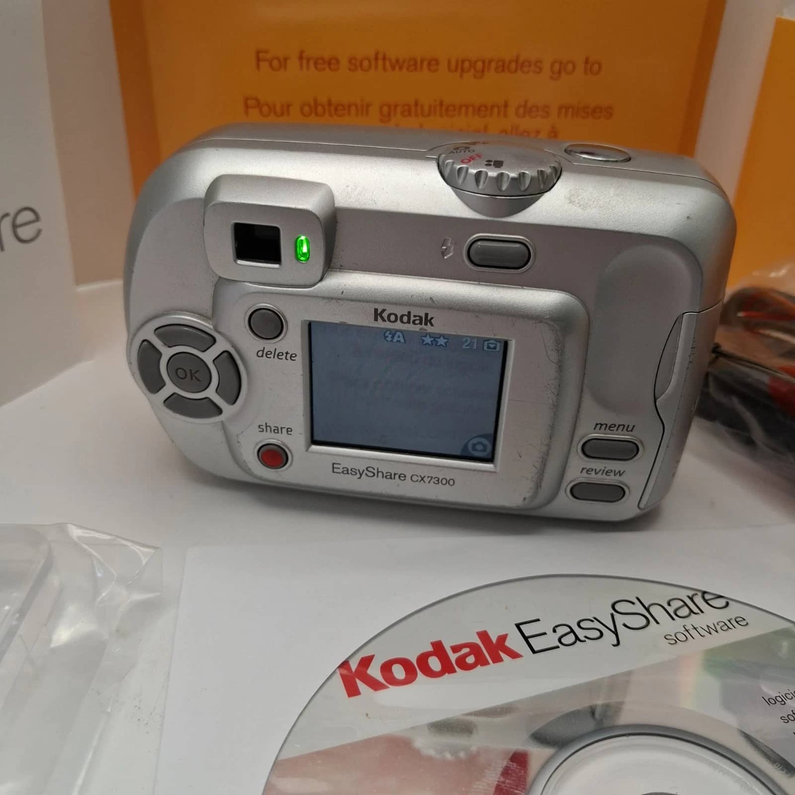 Kodak EasyShare CX7300 Digital Cameras Silver New Body Only