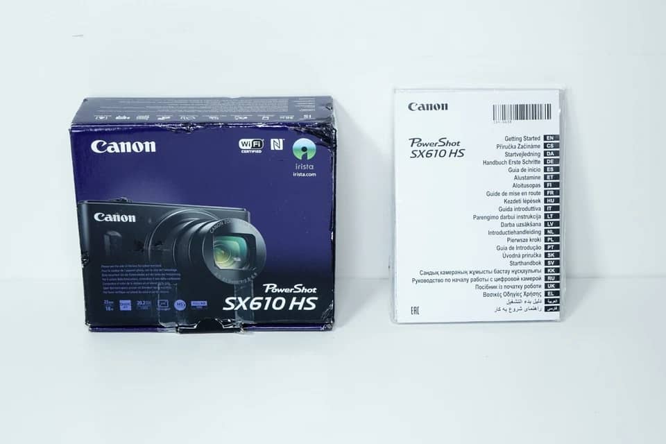 Canon PowerShot SX610 HS Digital Cameras White New Body Only