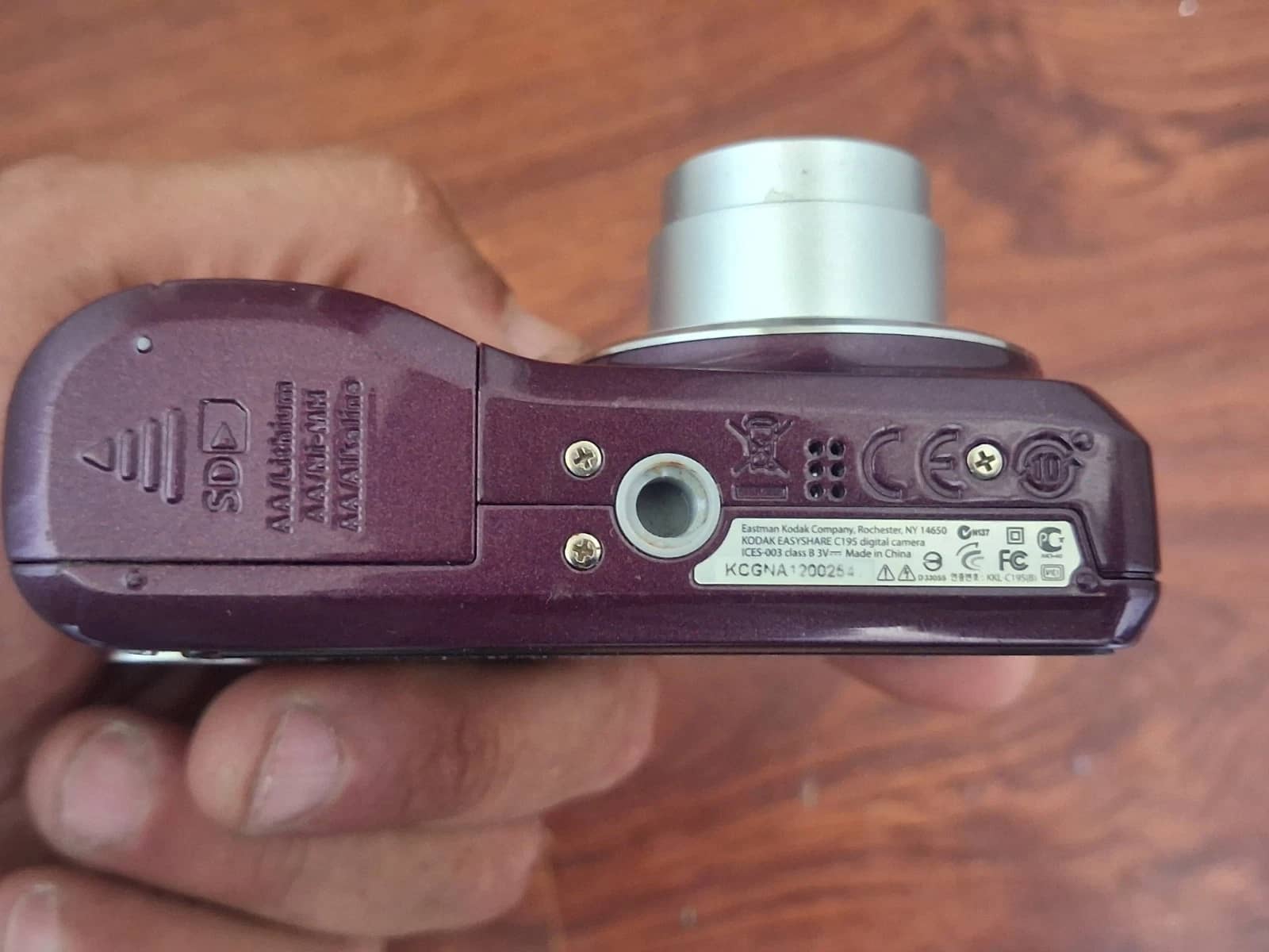 Kodak C195 Digital Cameras Silver Used - Good
