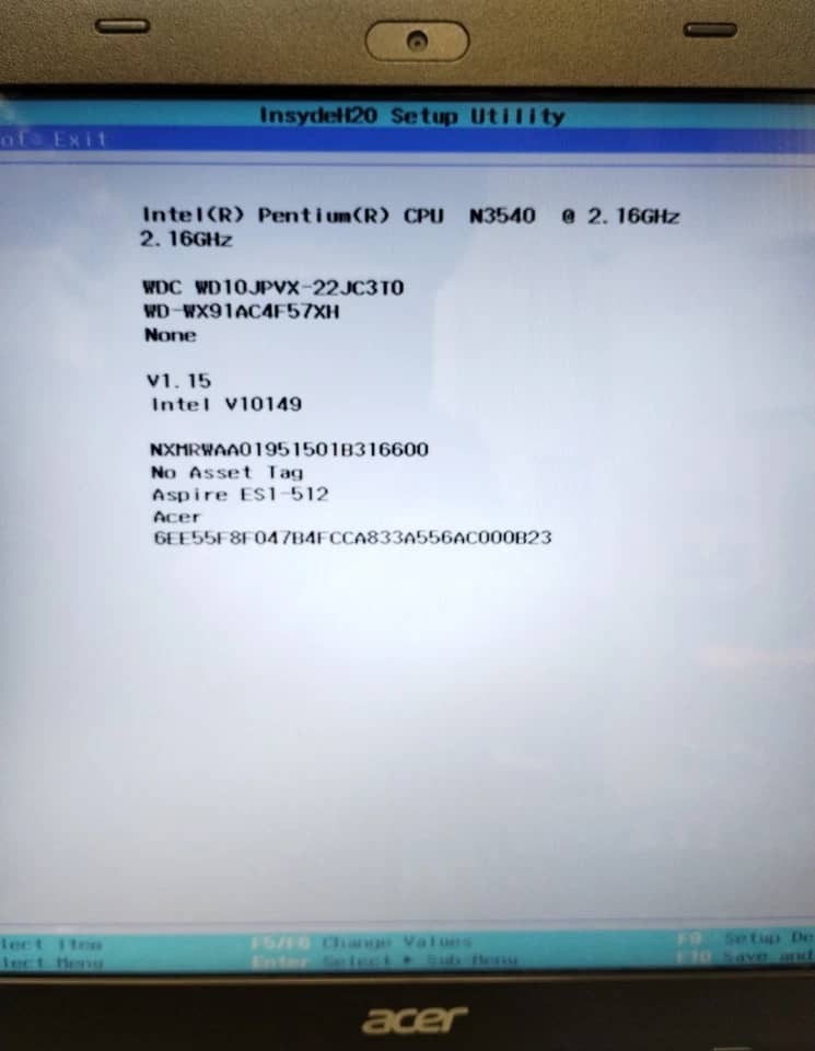 Acer ES1-512 Computers New