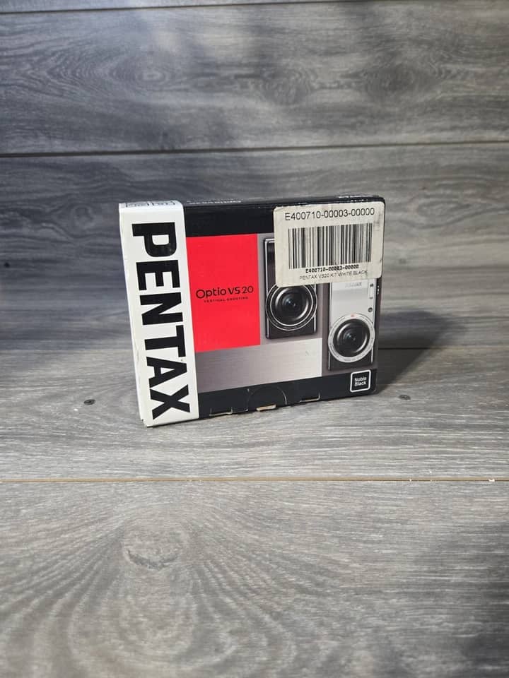 Pentax Optio VS20 Digital Cameras White Used - Very Good Body Only