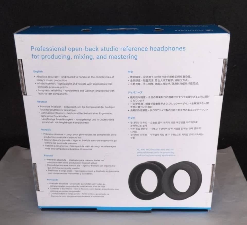 Sennheiser Sennheiser HD 490 PRO Headphones & Earbuds 