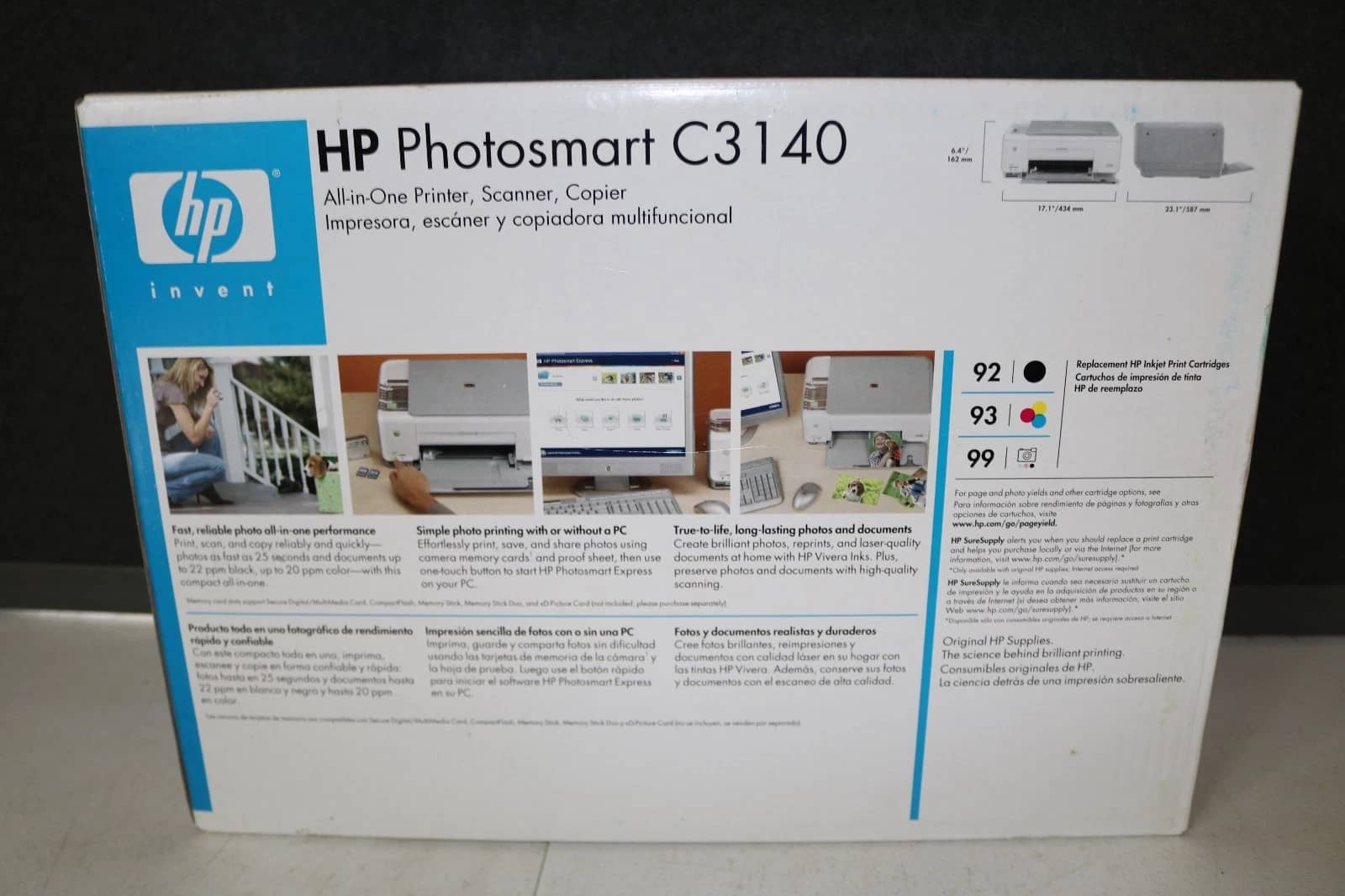 HP Photosmart C3140 Printers New