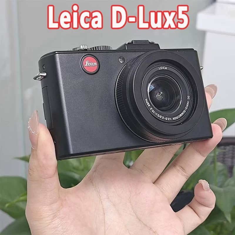 Leica D-LUX 5 Digital Cameras Black New Body Only