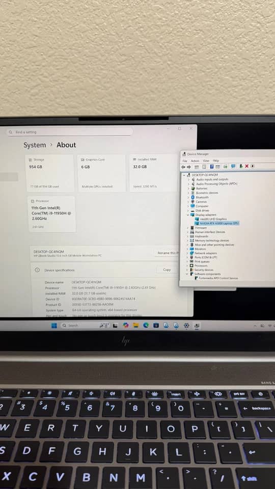 HP ZBook Studio G8 Computers