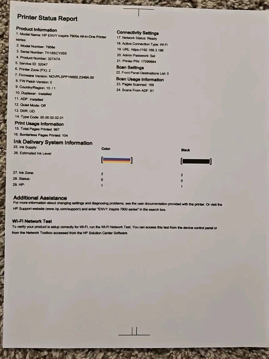 HP 7900e Printers Open-Box Excellent