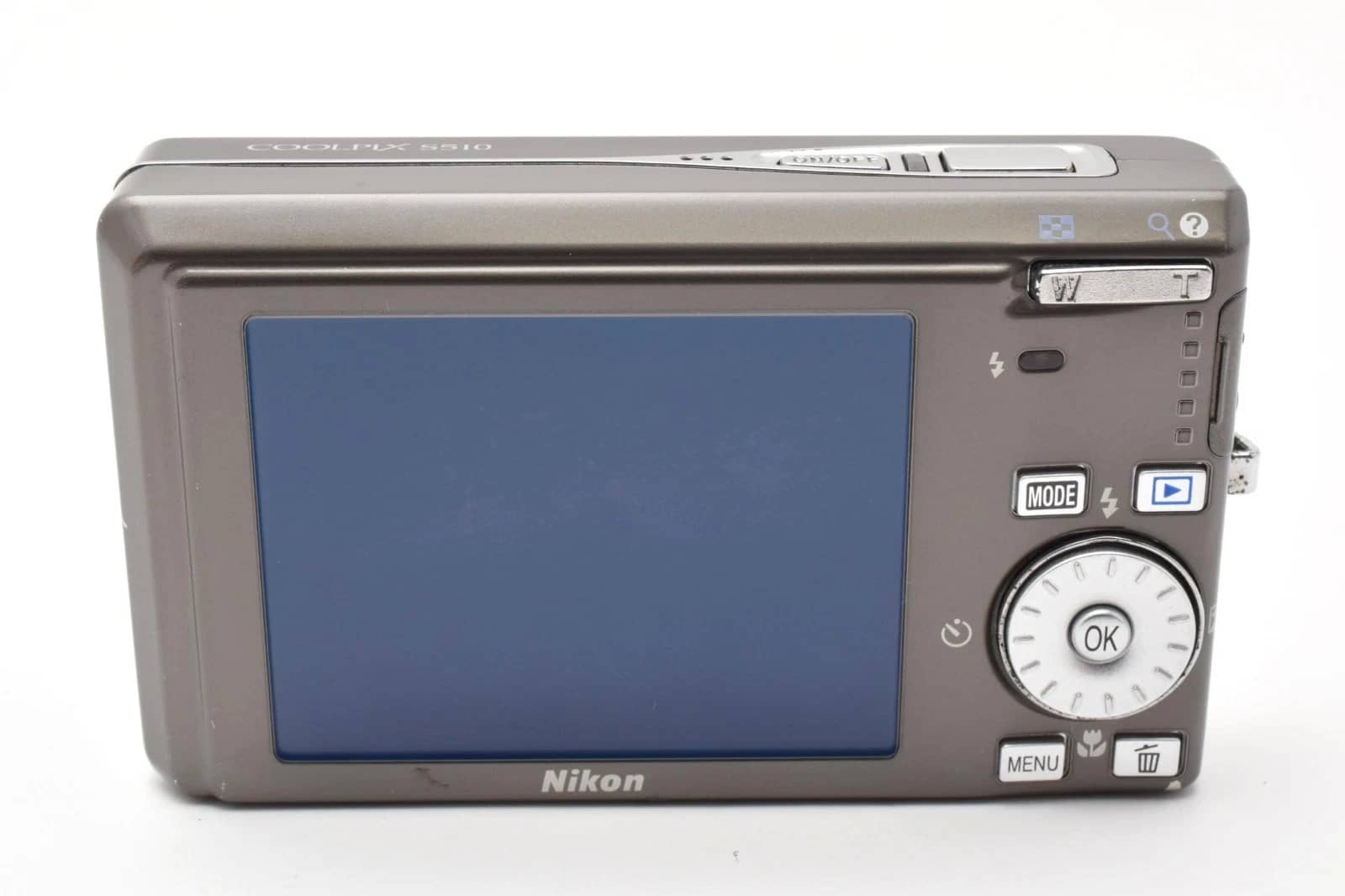 Nikon COOLPIX S510 Digital Cameras Silver Used - Good Body Only